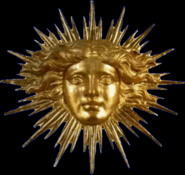 Sun king's logo